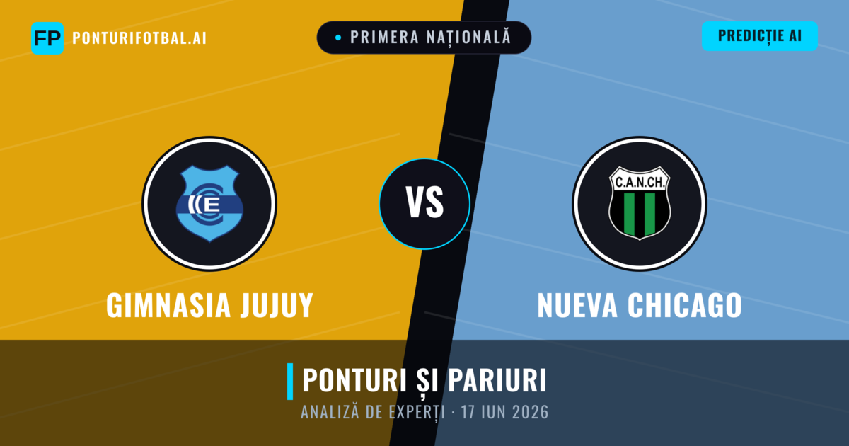 Gimnasia Jujuy vs Nueva Chicago — pronostic și avancronică meci