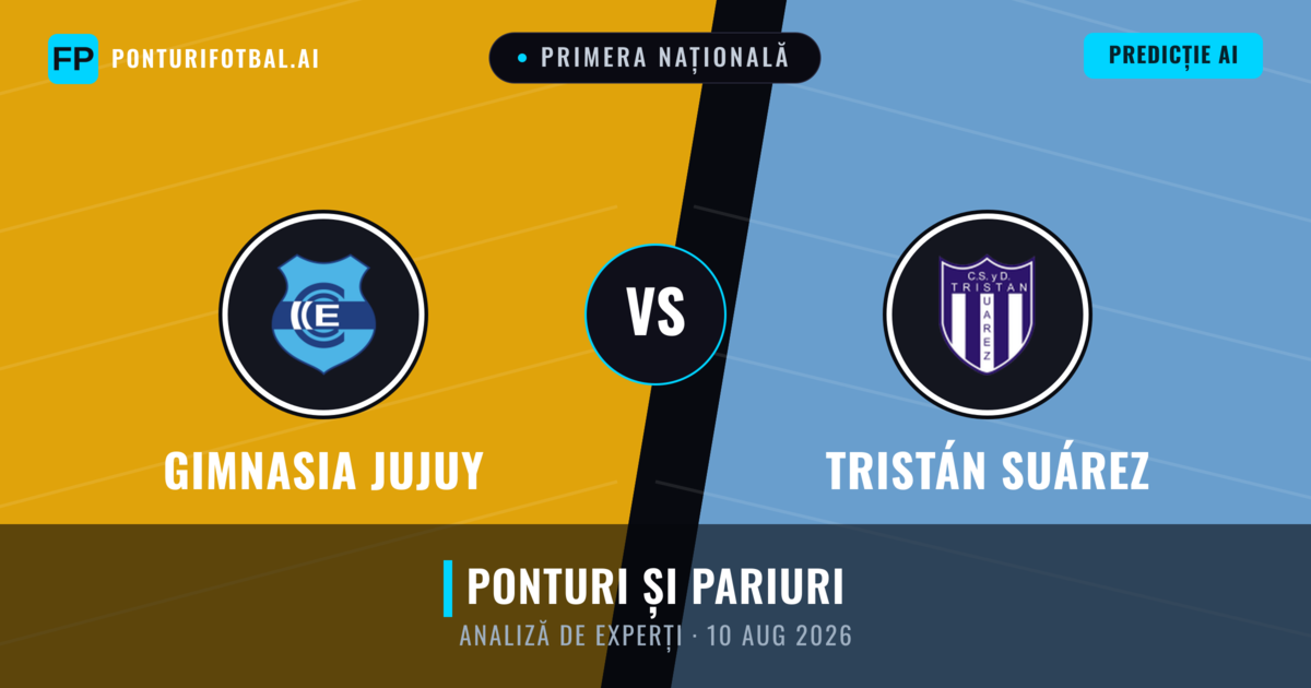 Gimnasia Jujuy vs Tristán Suárez — pronostic și avancronică meci