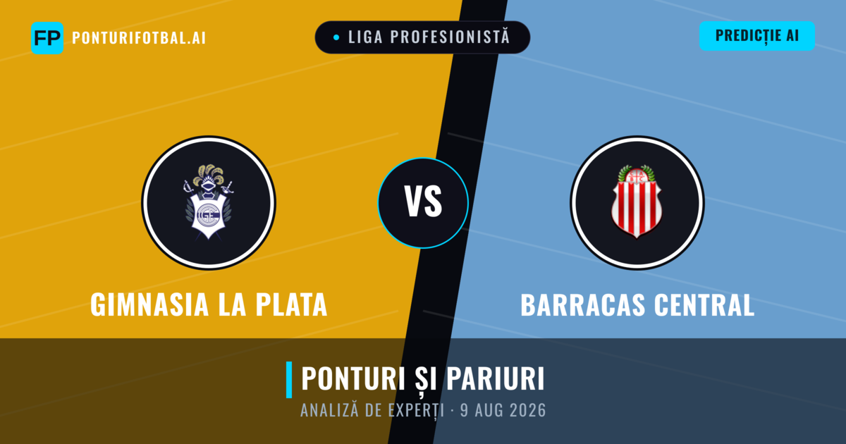 Gimnasia La Plata vs Barracas Central — pronostic și avancronică meci