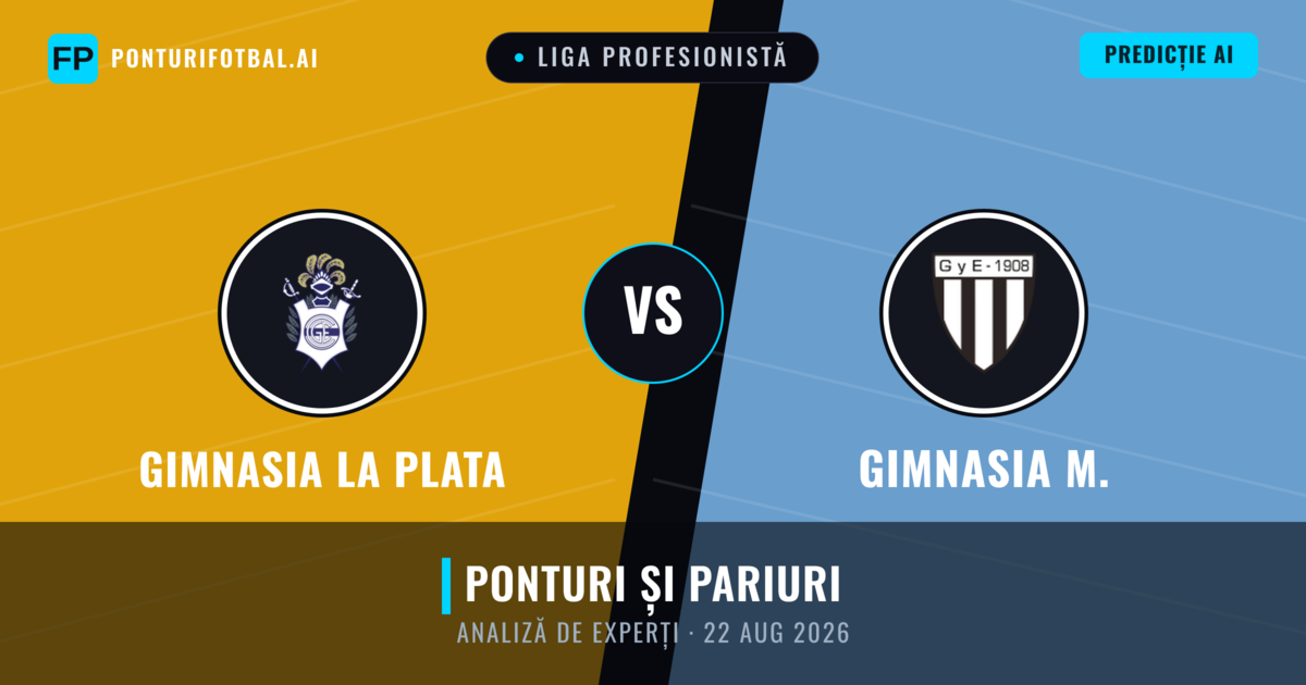 Gimnasia La Plata vs Gimnasia M. — pronostic și avancronică meci