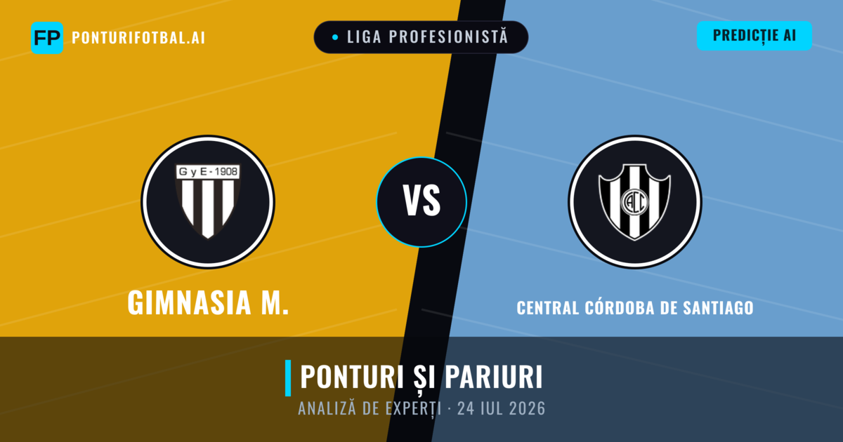 Gimnasia M. vs Central Córdoba de Santiago — pronostic și avancronică meci