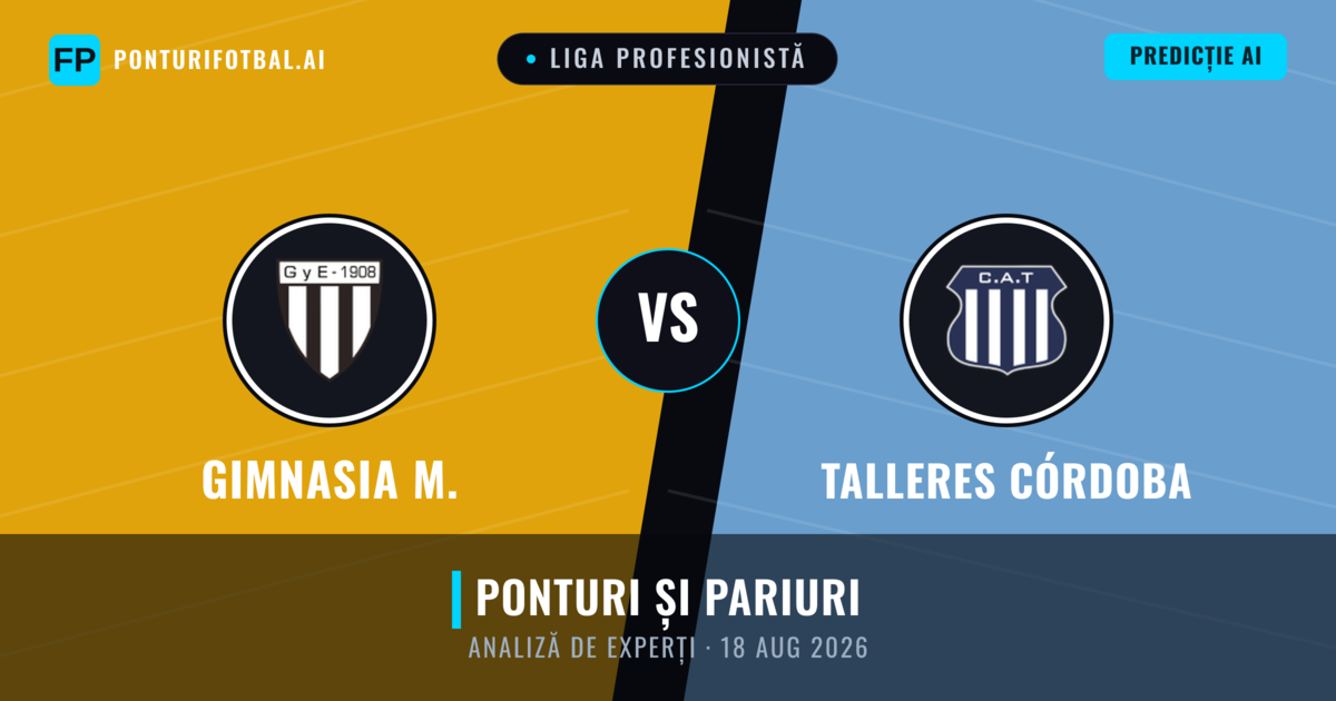 Gimnasia M. vs Talleres Córdoba — pronostic și avancronică meci