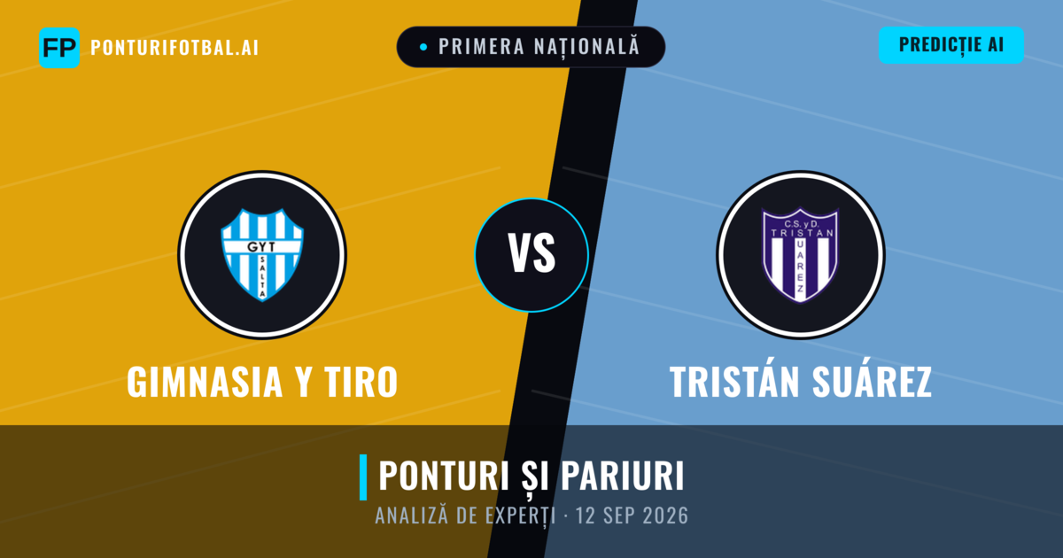 Gimnasia y Tiro vs Tristán Suárez — pronostic și avancronică meci
