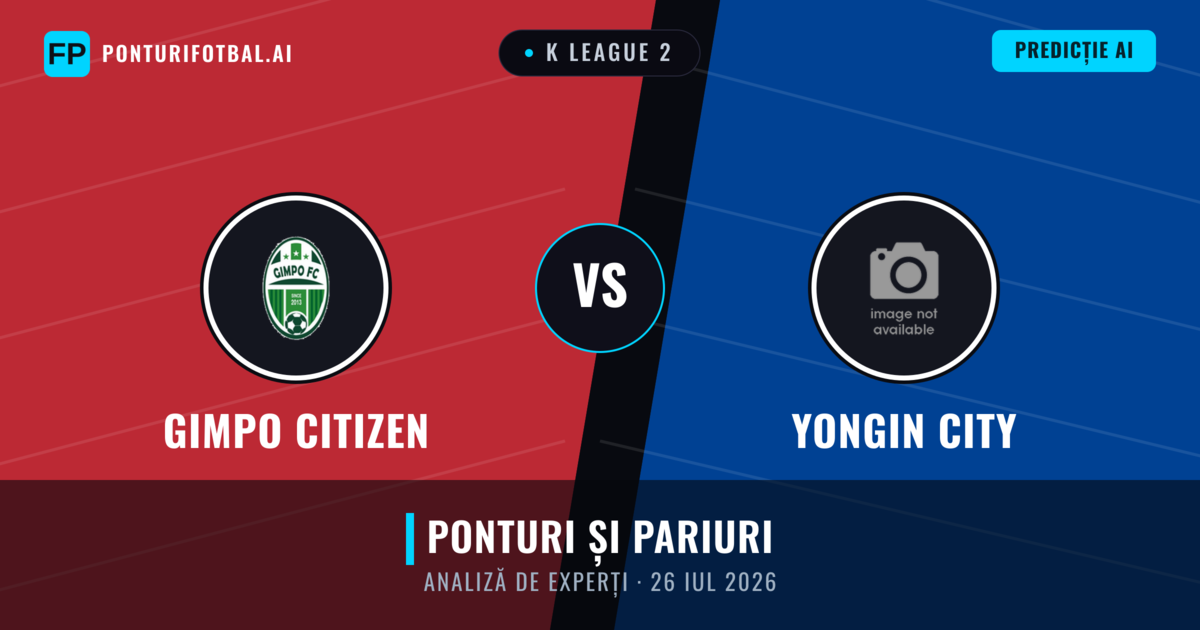 Gimpo Citizen vs Yongin City — pronostic și avancronică meci