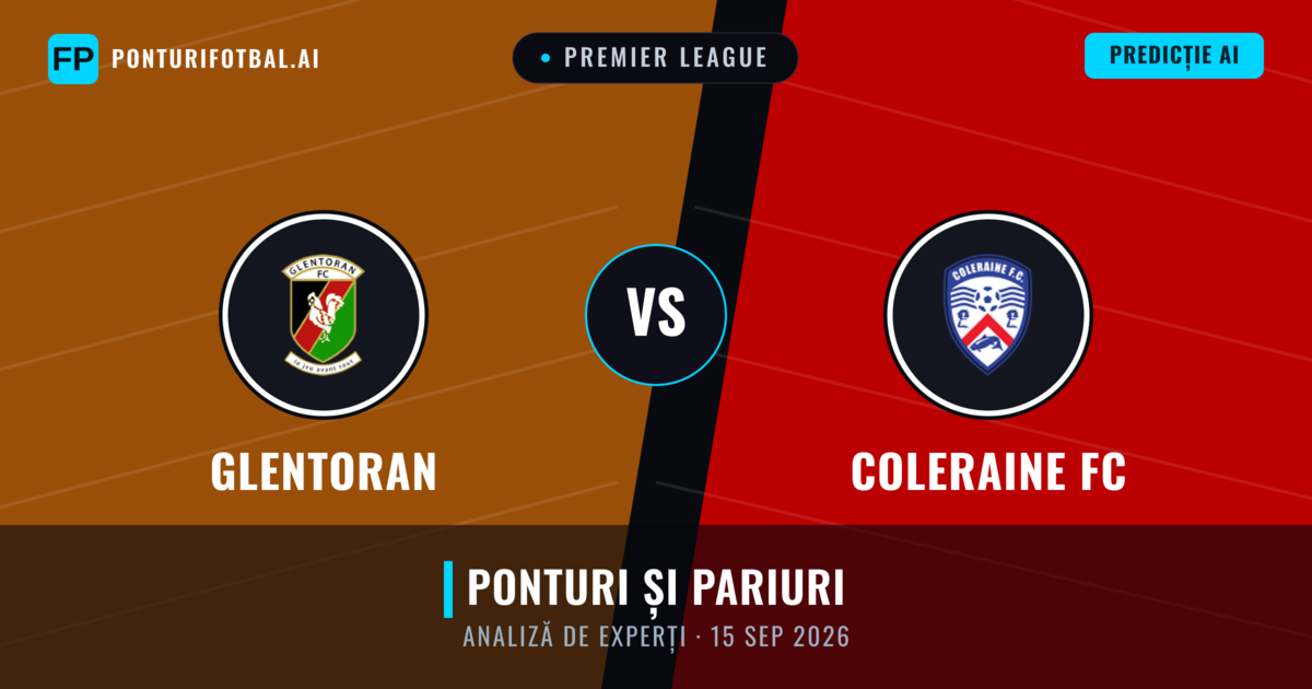 Glentoran vs Coleraine FC — pronostic și avancronică meci