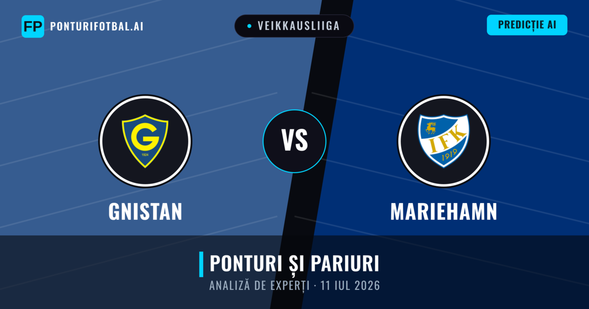 Gnistan vs Mariehamn — pronostic și avancronică meci
