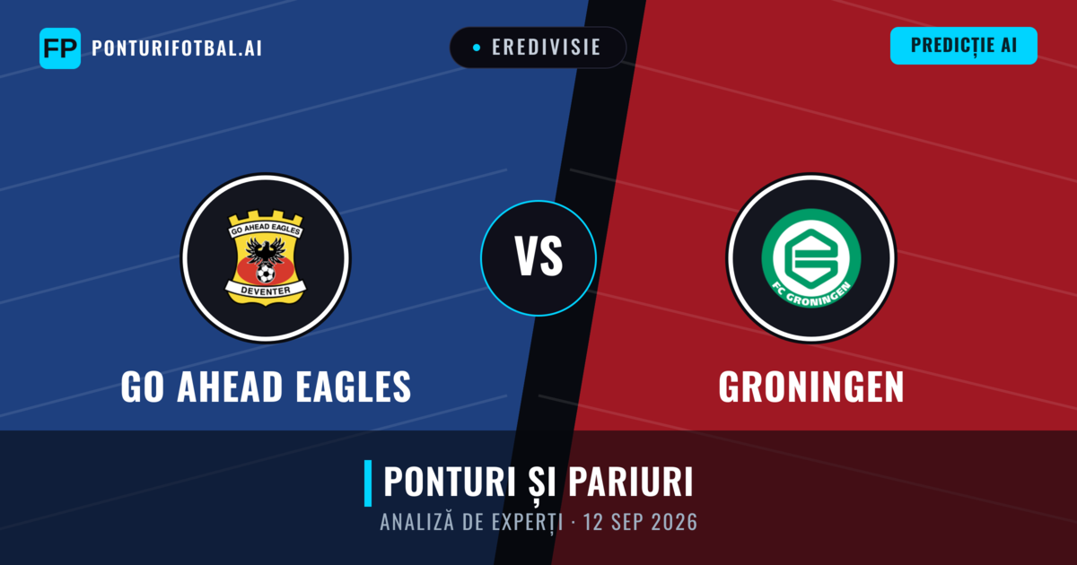 GO Ahead Eagles vs Groningen — pronostic și avancronică meci