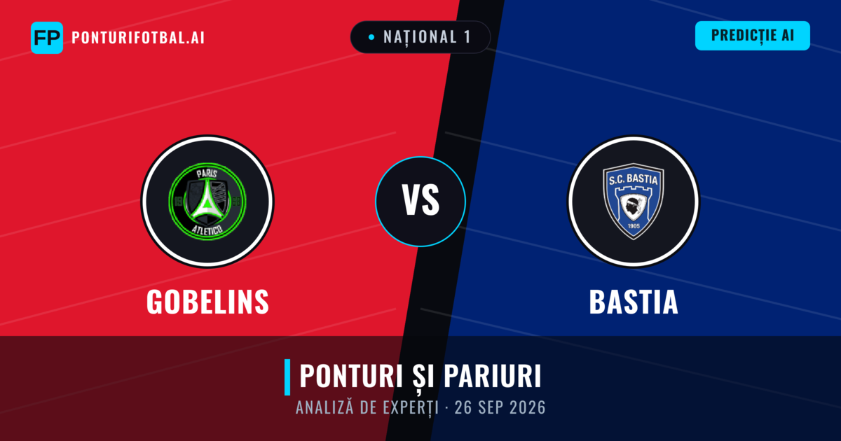 Gobelins vs Bastia — pronostic și avancronică meci