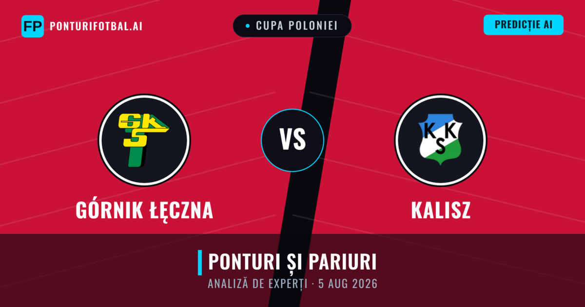 Górnik Łęczna vs Kalisz — pronostic și avancronică meci