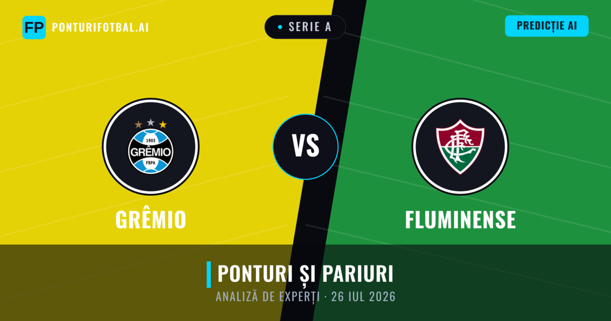 Grêmio vs Fluminense — pronostic și avancronică meci