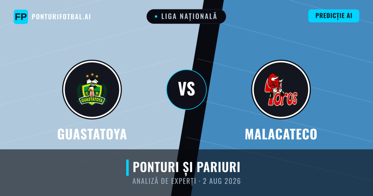 Guastatoya vs Malacateco — pronostic și avancronică meci