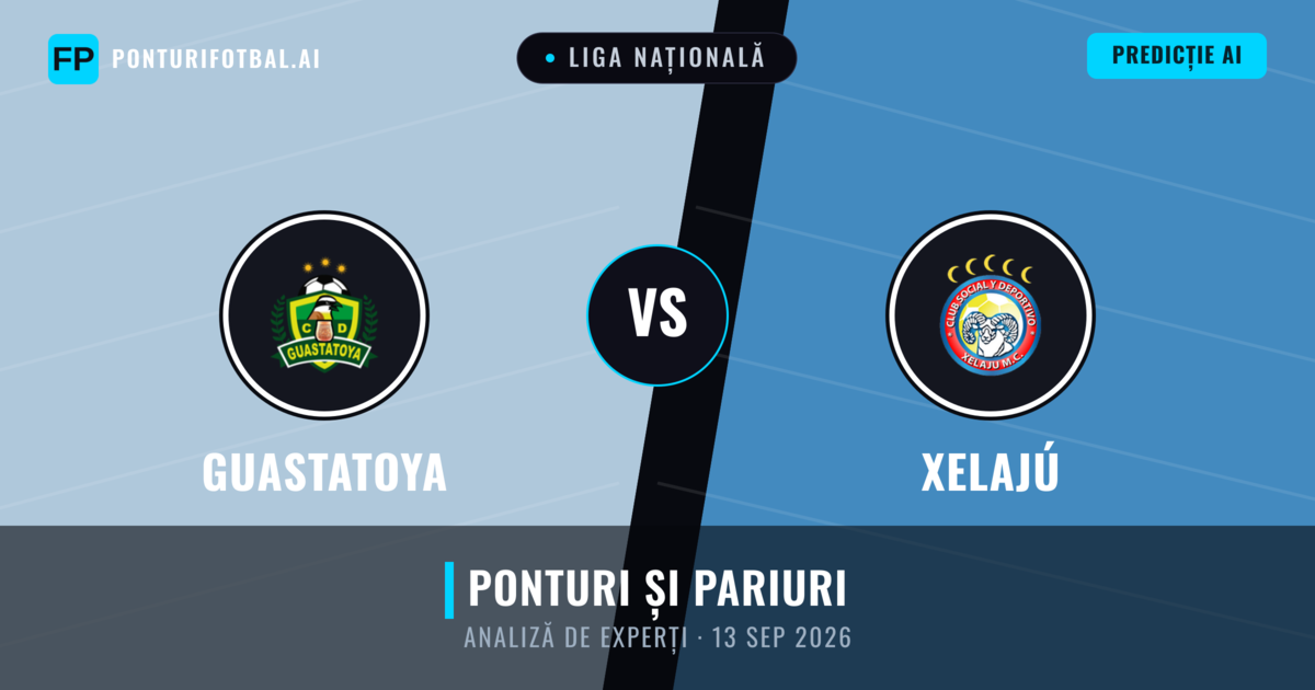 Guastatoya vs Xelajú — pronostic și avancronică meci
