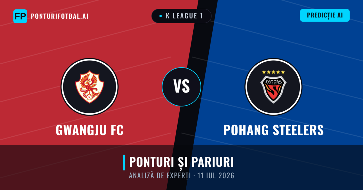 Gwangju FC vs Pohang Steelers — pronostic și avancronică meci