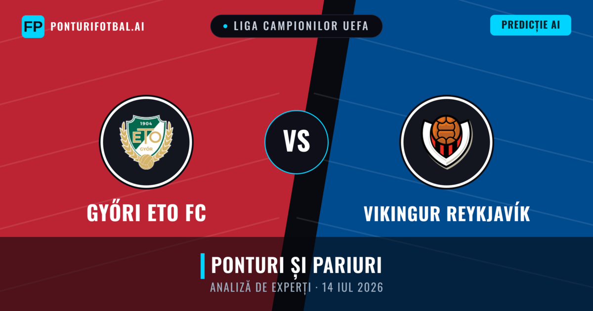 Győri ETO FC vs Vikingur Reykjavík — pronostic și avancronică meci
