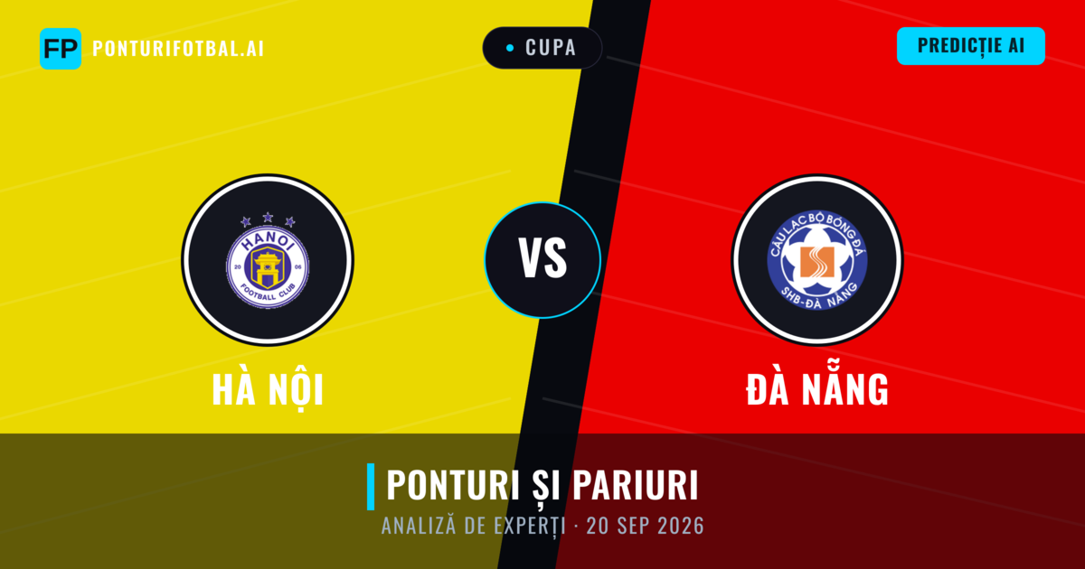Hà Nội vs Đà Nẵng — pronostic și avancronică meci