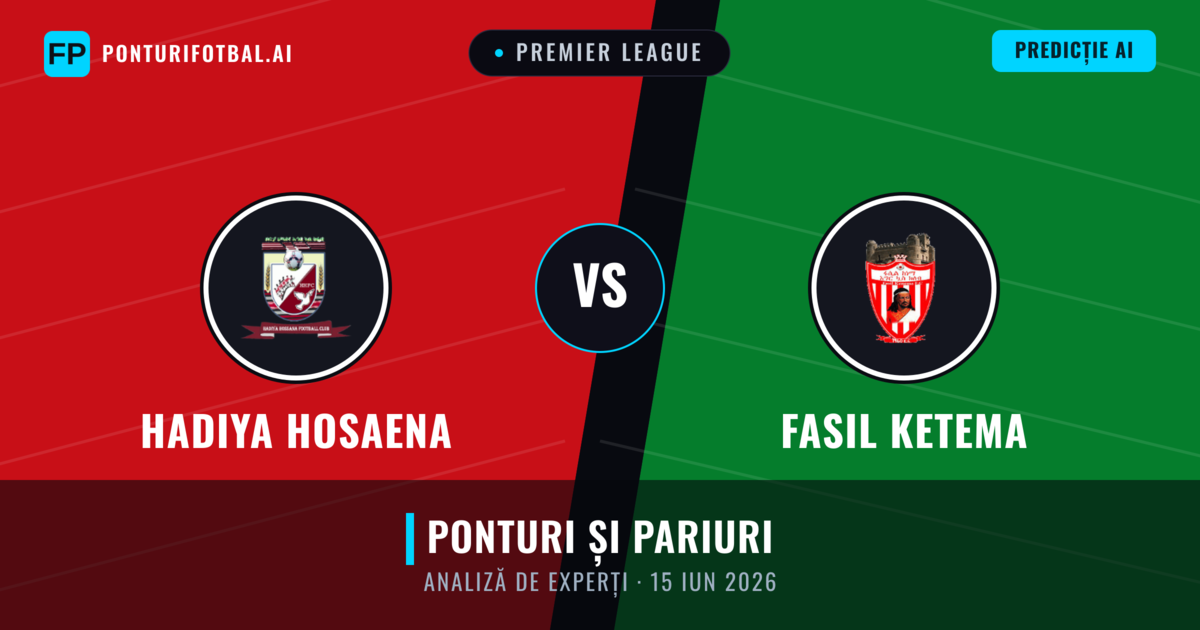 Hadiya Hosaena vs Fasil Ketema — pronostic și avancronică meci