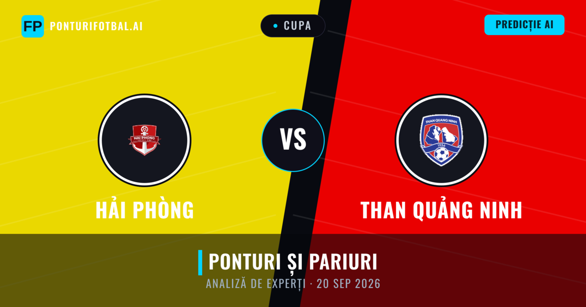 Hải Phòng vs Than Quảng Ninh — pronostic și avancronică meci
