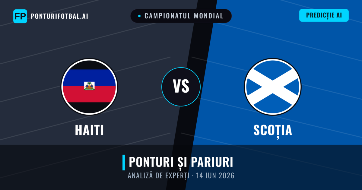 Haiti vs Scoția — pronostic și avancronică meci