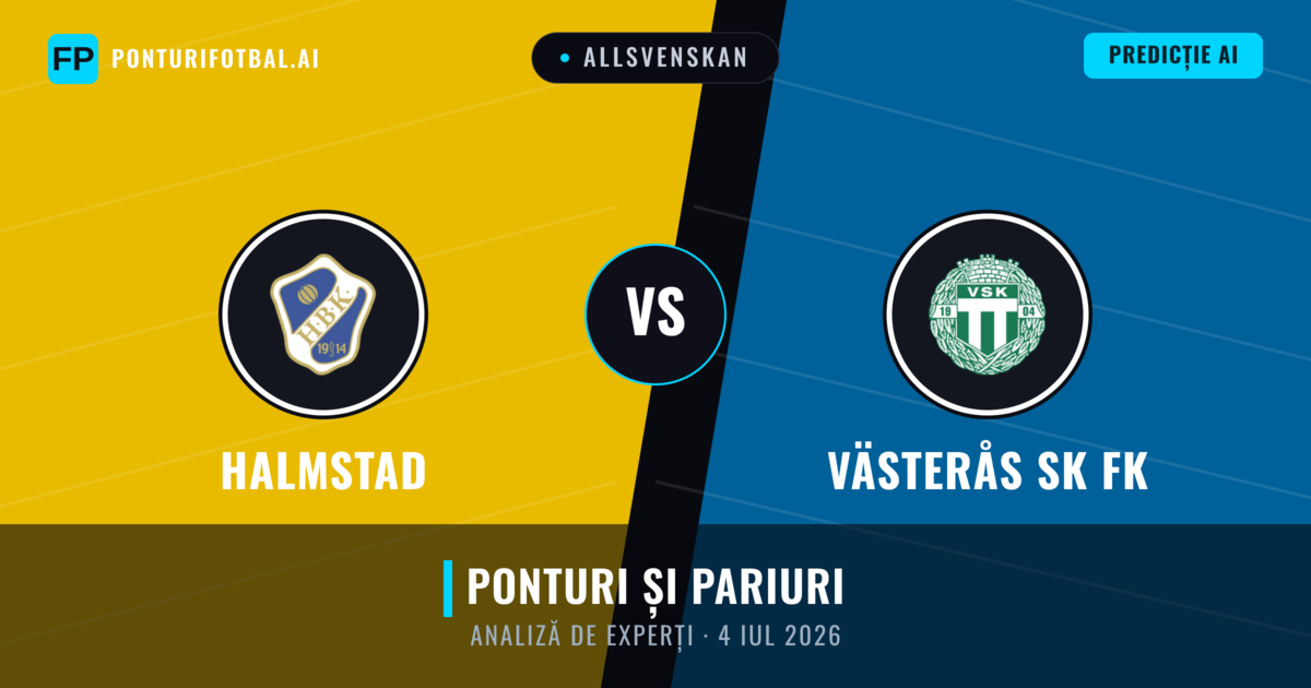 Halmstad vs Västerås SK FK — pronostic și avancronică meci