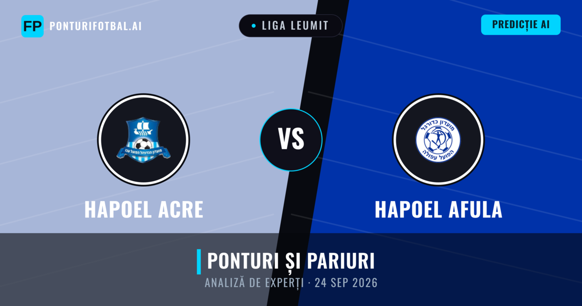 Hapoel Acre vs Hapoel Afula — pronostic și avancronică meci