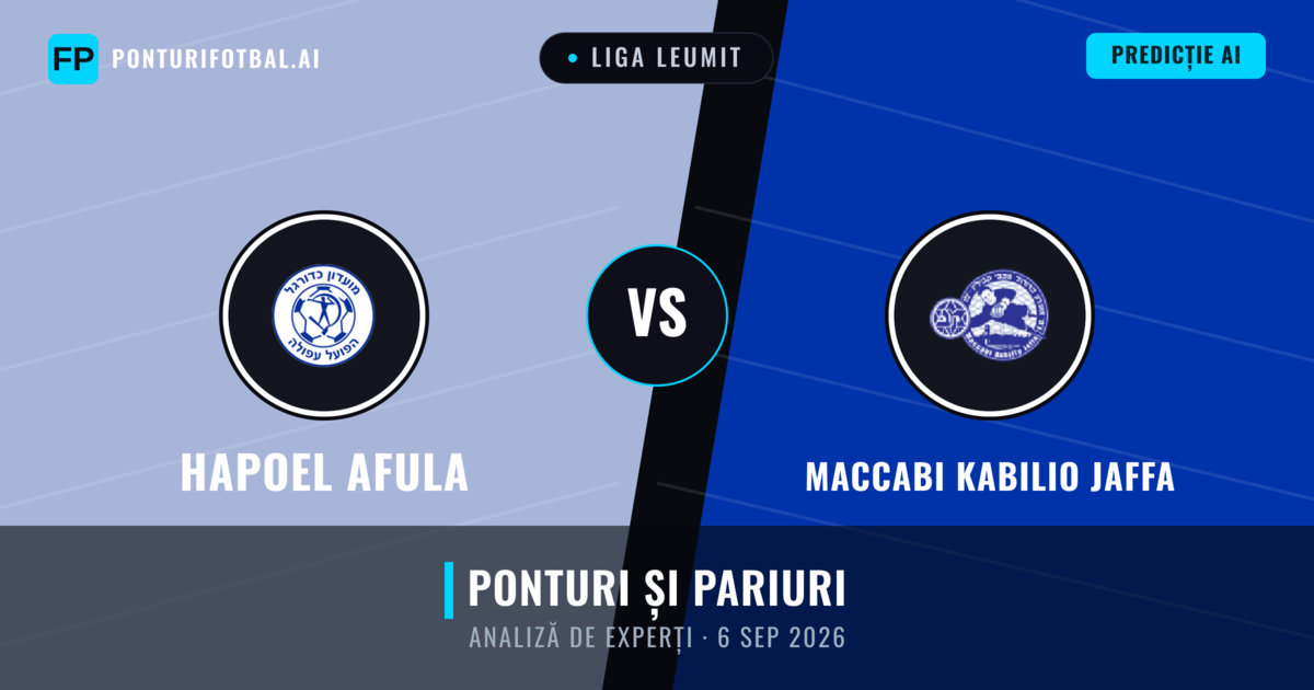 Hapoel Afula vs Maccabi Kabilio Jaffa — pronostic și avancronică meci