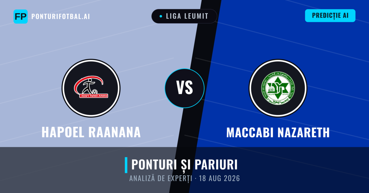 Hapoel Raanana vs Maccabi Nazareth — pronostic și avancronică meci