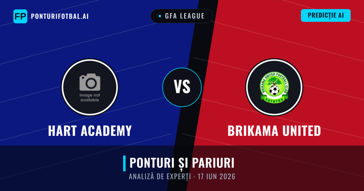 Hart Academy vs Brikama United — pronostic și avancronică meci