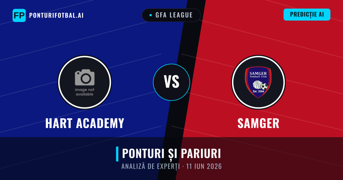 Hart Academy vs Samger — pronostic și avancronică meci