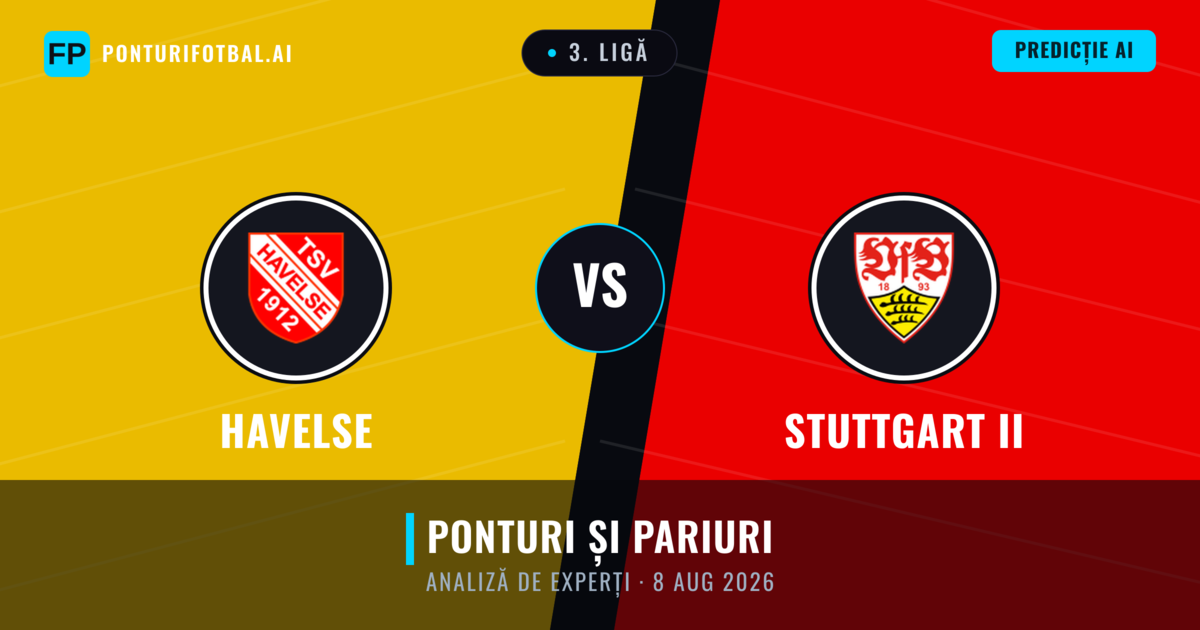 Havelse vs Stuttgart II — pronostic și avancronică meci