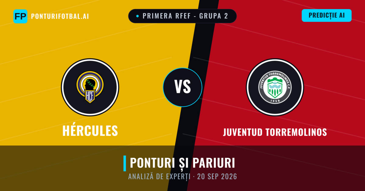 Hércules vs Juventud Torremolinos — pronostic și avancronică meci