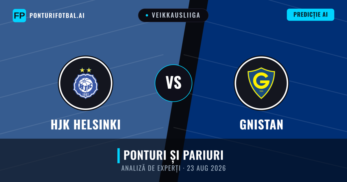 HJK Helsinki vs Gnistan — pronostic și avancronică meci