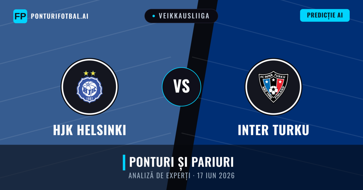 HJK Helsinki vs Inter Turku — pronostic și avancronică meci