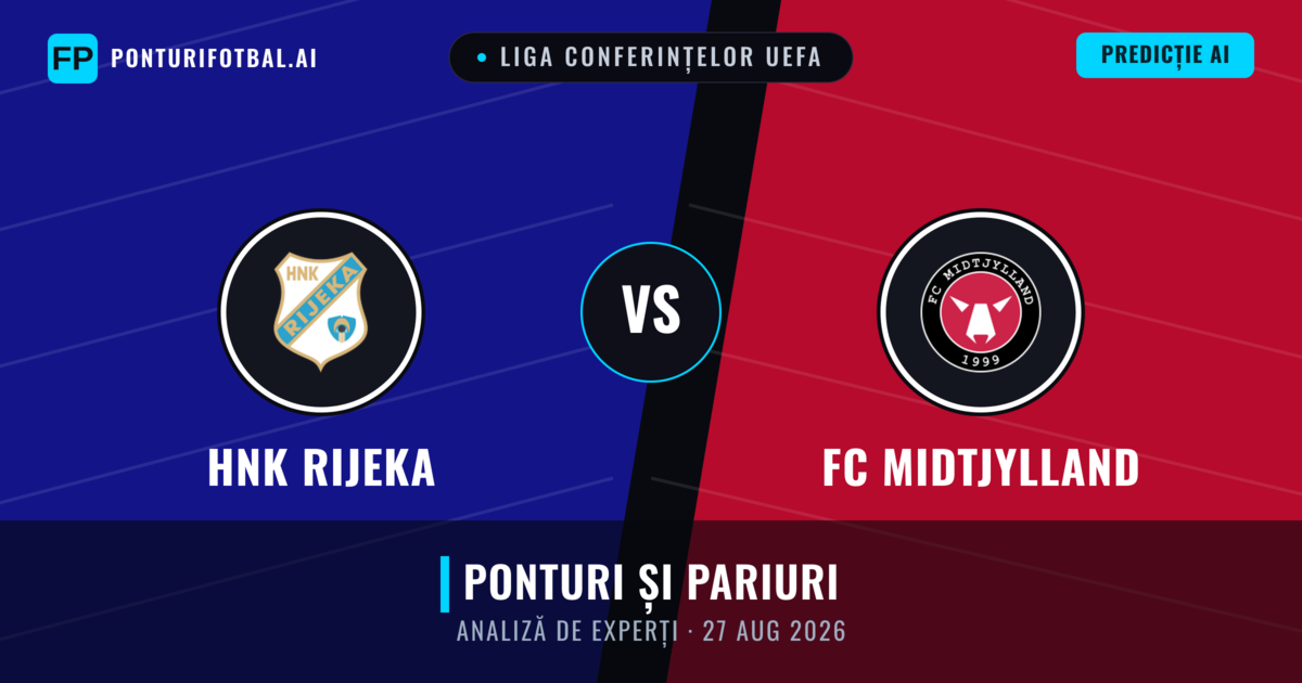 HNK Rijeka vs FC Midtjylland — pronostic și avancronică meci