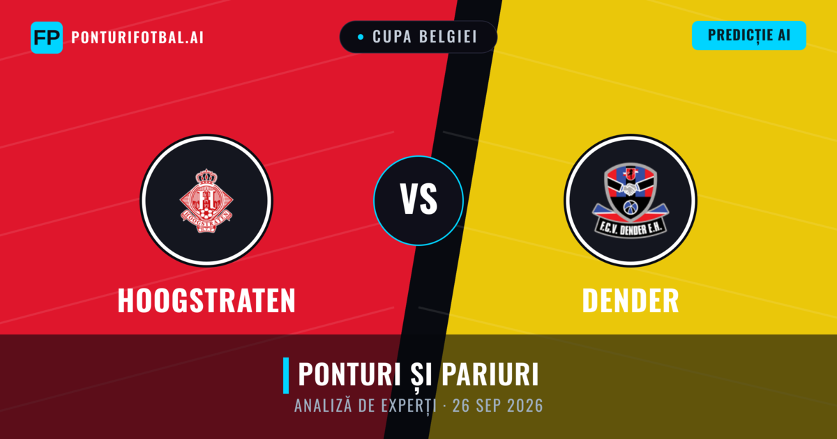Hoogstraten vs Dender — pronostic și avancronică meci