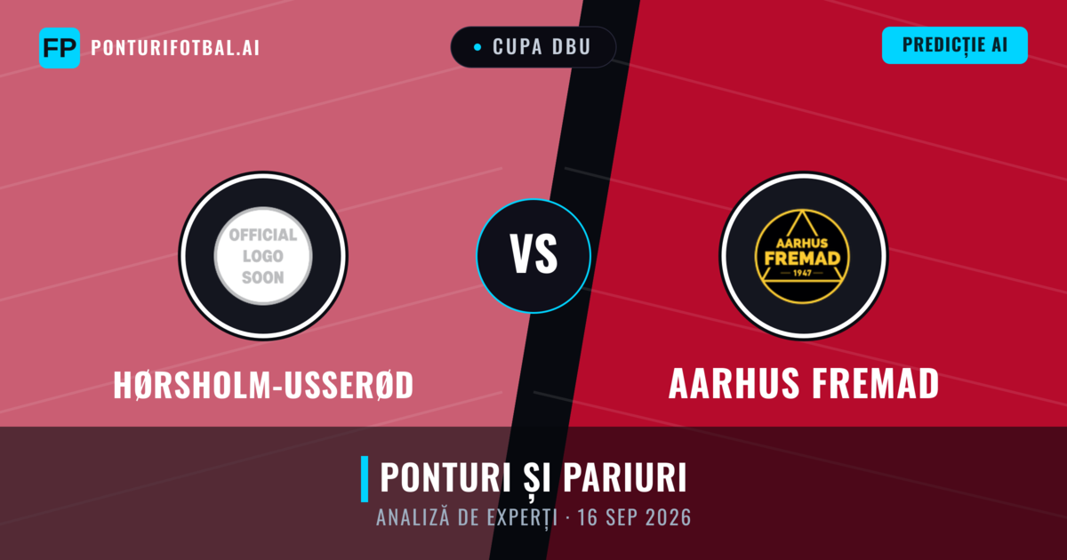 Hørsholm-Usserød vs Aarhus Fremad — pronostic și avancronică meci