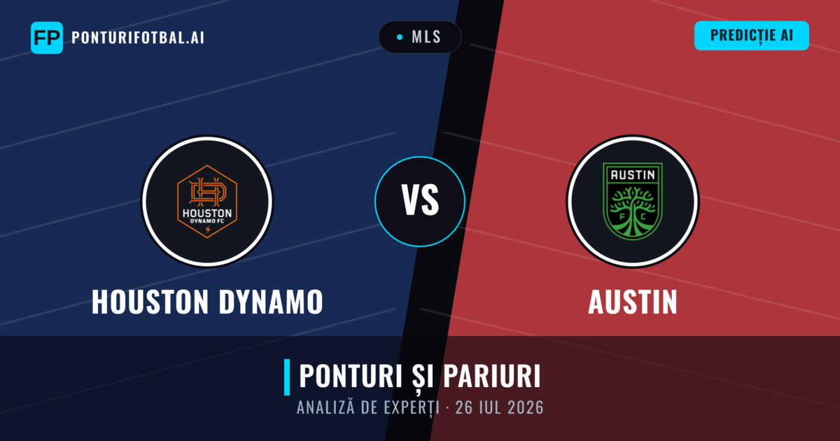 Houston Dynamo vs Austin — pronostic și avancronică meci