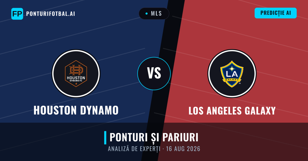 Houston Dynamo vs Los Angeles Galaxy — pronostic și avancronică meci