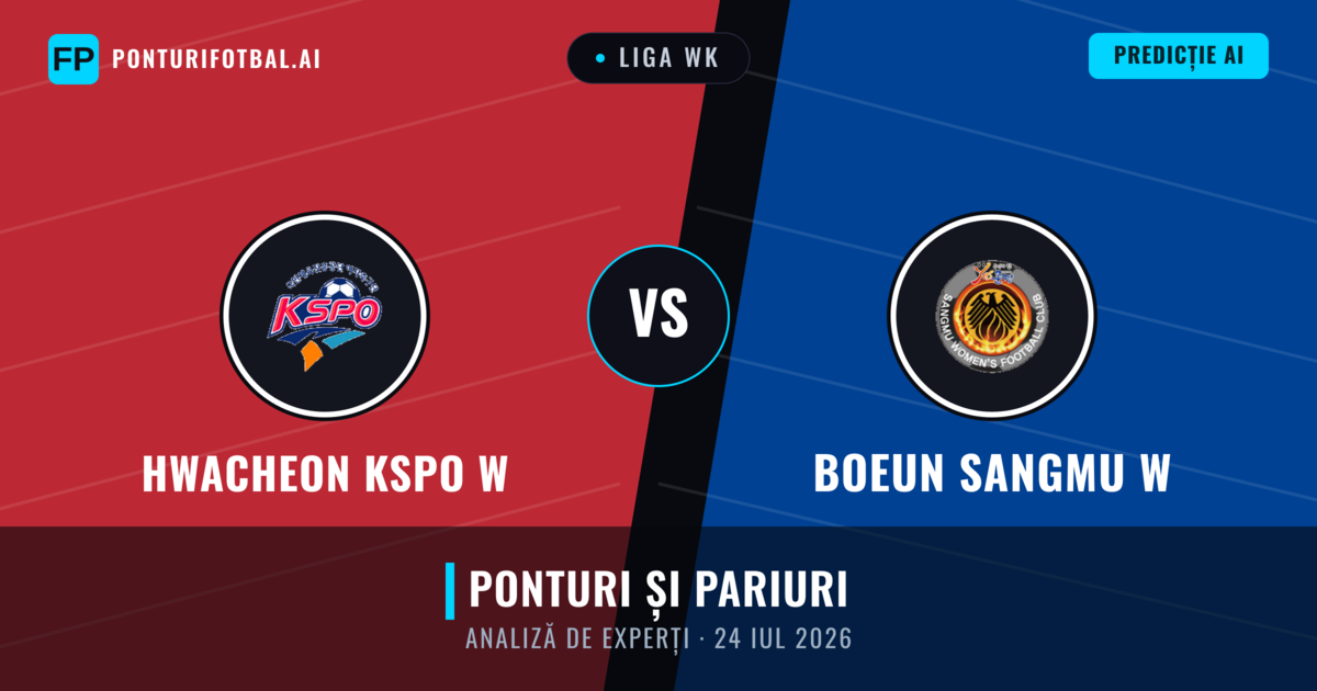 Hwacheon KSPO W vs Boeun Sangmu W — pronostic și avancronică meci