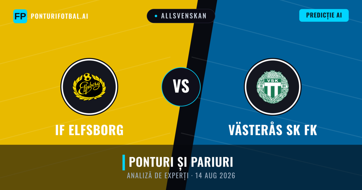 IF Elfsborg vs Västerås SK FK — pronostic și avancronică meci