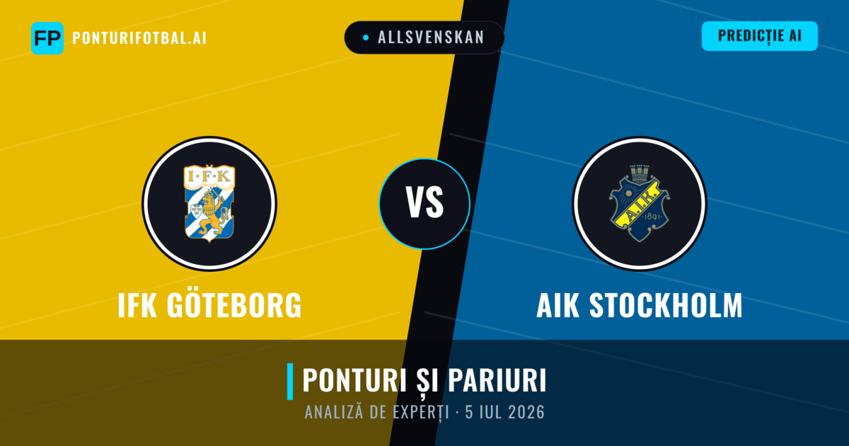 IFK Göteborg vs AIK Stockholm — pronostic și avancronică meci