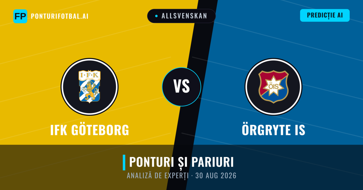 IFK Göteborg vs Örgryte IS — pronostic și avancronică meci