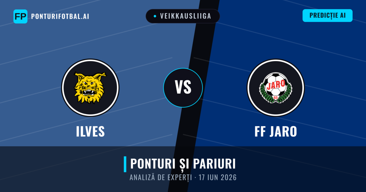 Ilves vs FF Jaro — pronostic și avancronică meci