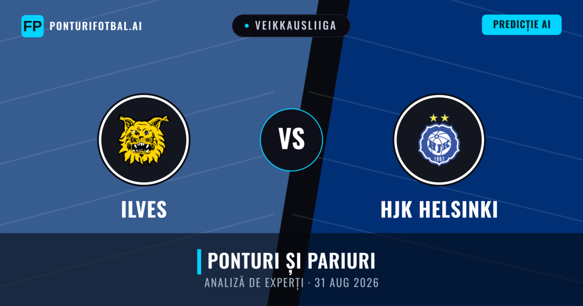 Ilves vs HJK Helsinki — pronostic și avancronică meci