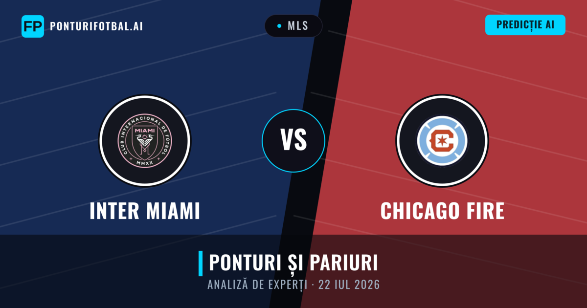 Inter Miami vs Chicago Fire — pronostic și avancronică meci