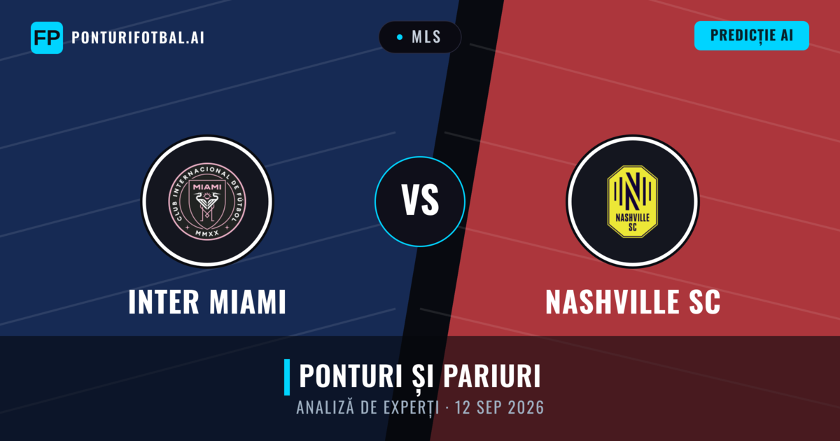 Inter Miami vs Nashville SC — pronostic și avancronică meci