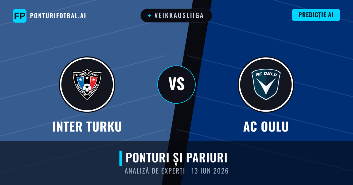 Inter Turku vs AC Oulu — pronostic și avancronică meci