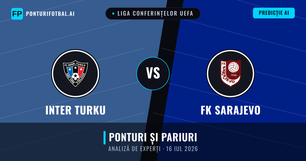 Inter Turku vs FK Sarajevo — pronostic și avancronică meci