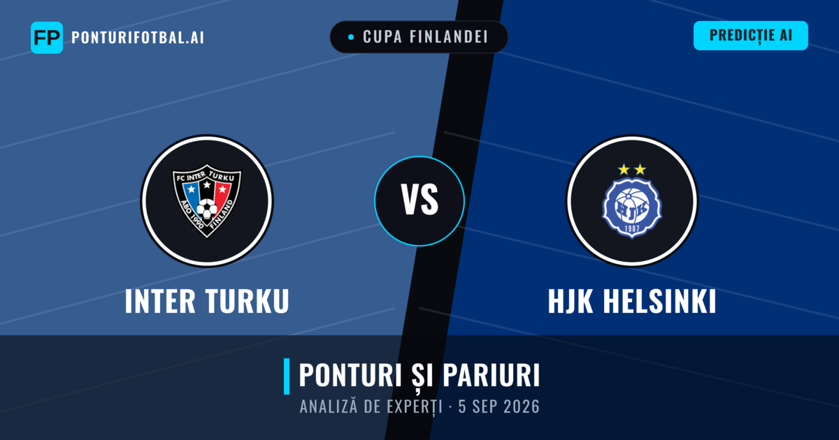Inter Turku vs HJK Helsinki — pronostic și avancronică meci