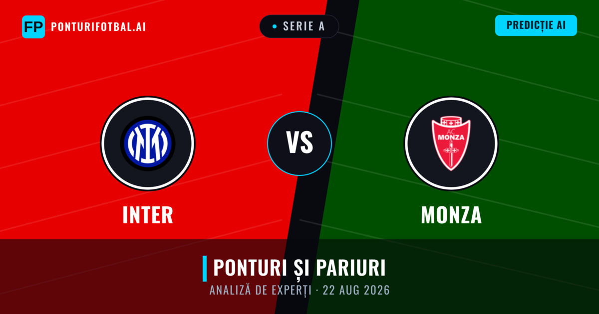 Inter vs Monza — pronostic și avancronică meci