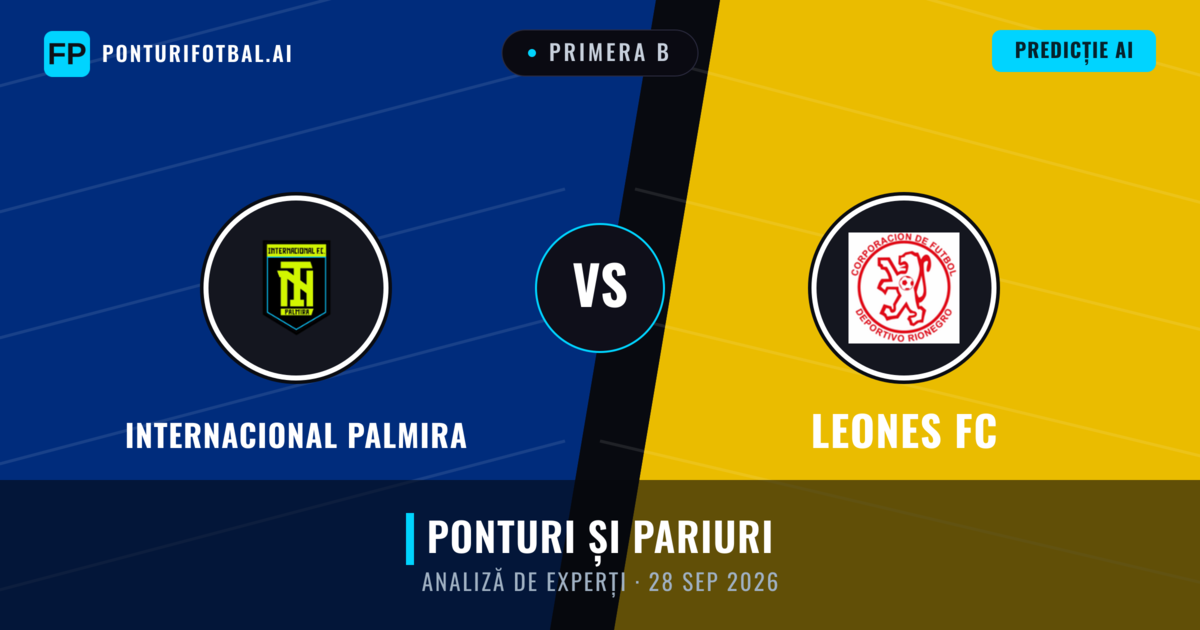 Internacional Palmira vs Leones FC — pronostic și avancronică meci